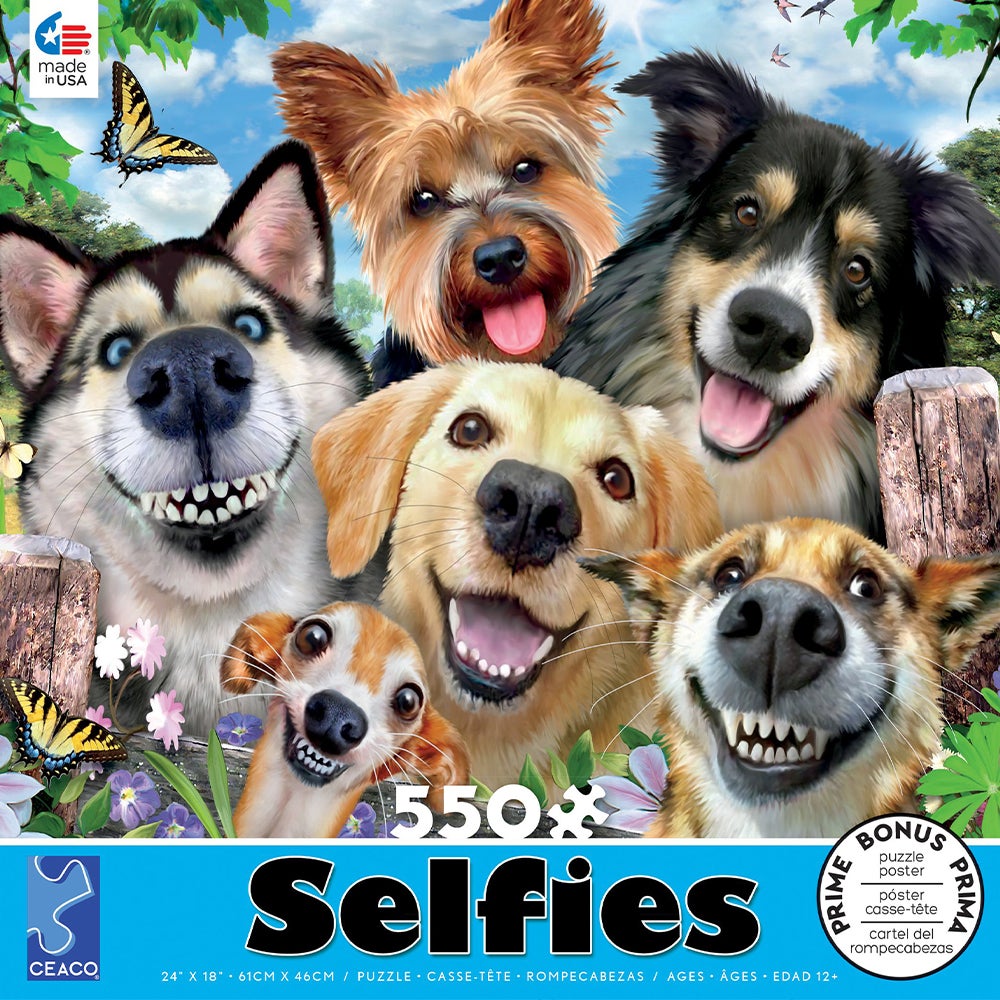 550PC SELFIES PUZZLE ASST (6) BL